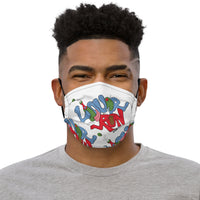 Liquor Run Premium face mask