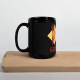 Grim's Diner Black Glossy Mug