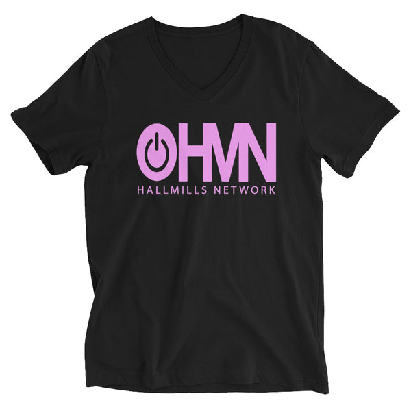 HMN Unisex Short Sleeve V-Neck T-Shirt