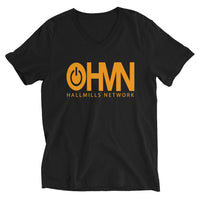 HMN O Unisex Short Sleeve V-Neck T-Shirt