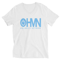 HMN BLU Unisex Short Sleeve V-Neck T-Shirt