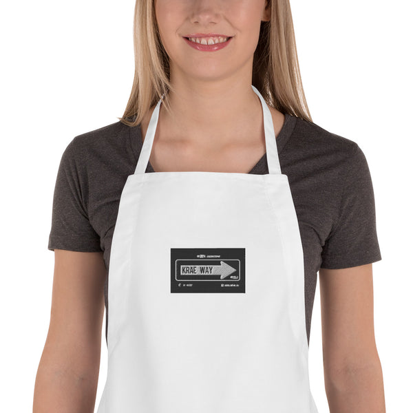 Krae Way Show Embroidered Apron